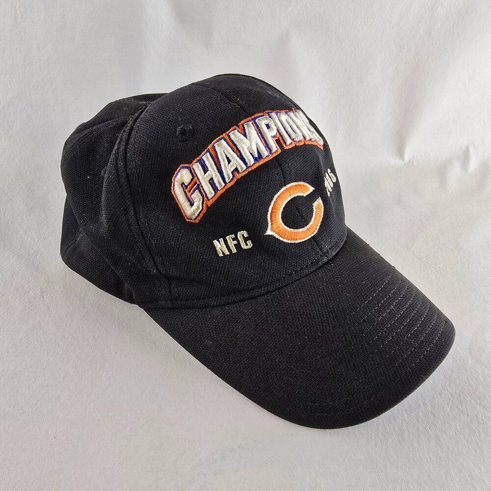 Chicago Bears Hat Mens One Size Blue NFL 2006 NFC Champions Cap Football Reebok